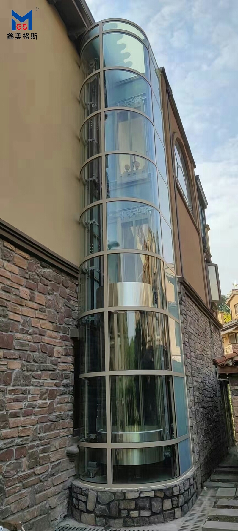 成都貳伍捌園林陽光.壹號院項目曳引別墅電梯 成都貳伍捌園林陽光.壹號院項目曳引別墅電梯