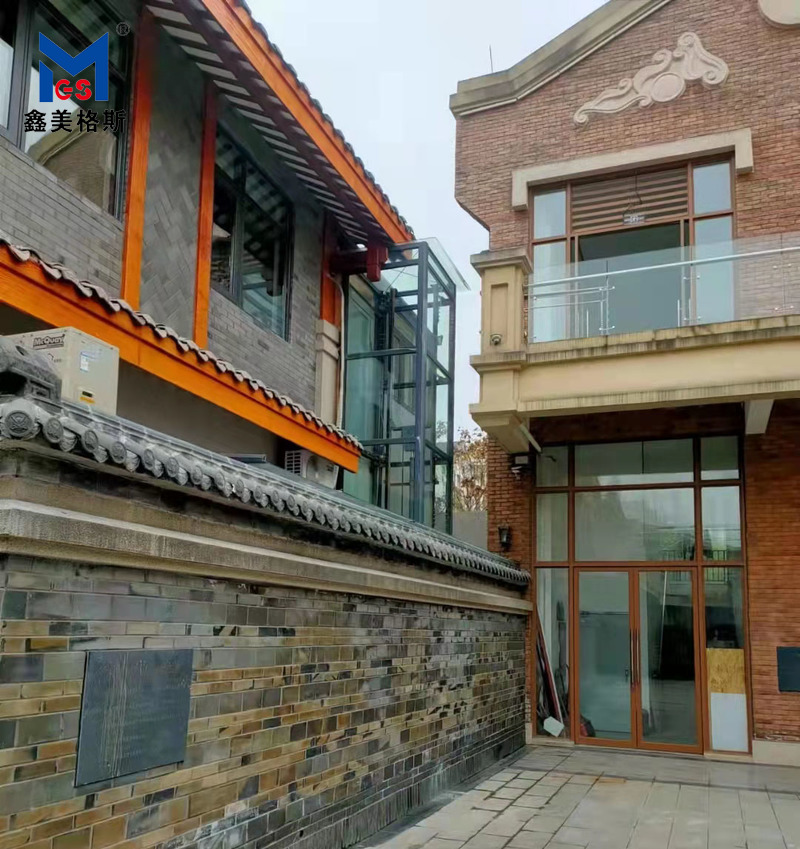 廣漢雍錦坊客戶液壓別墅電梯 廣漢雍錦坊客戶液壓別墅電梯